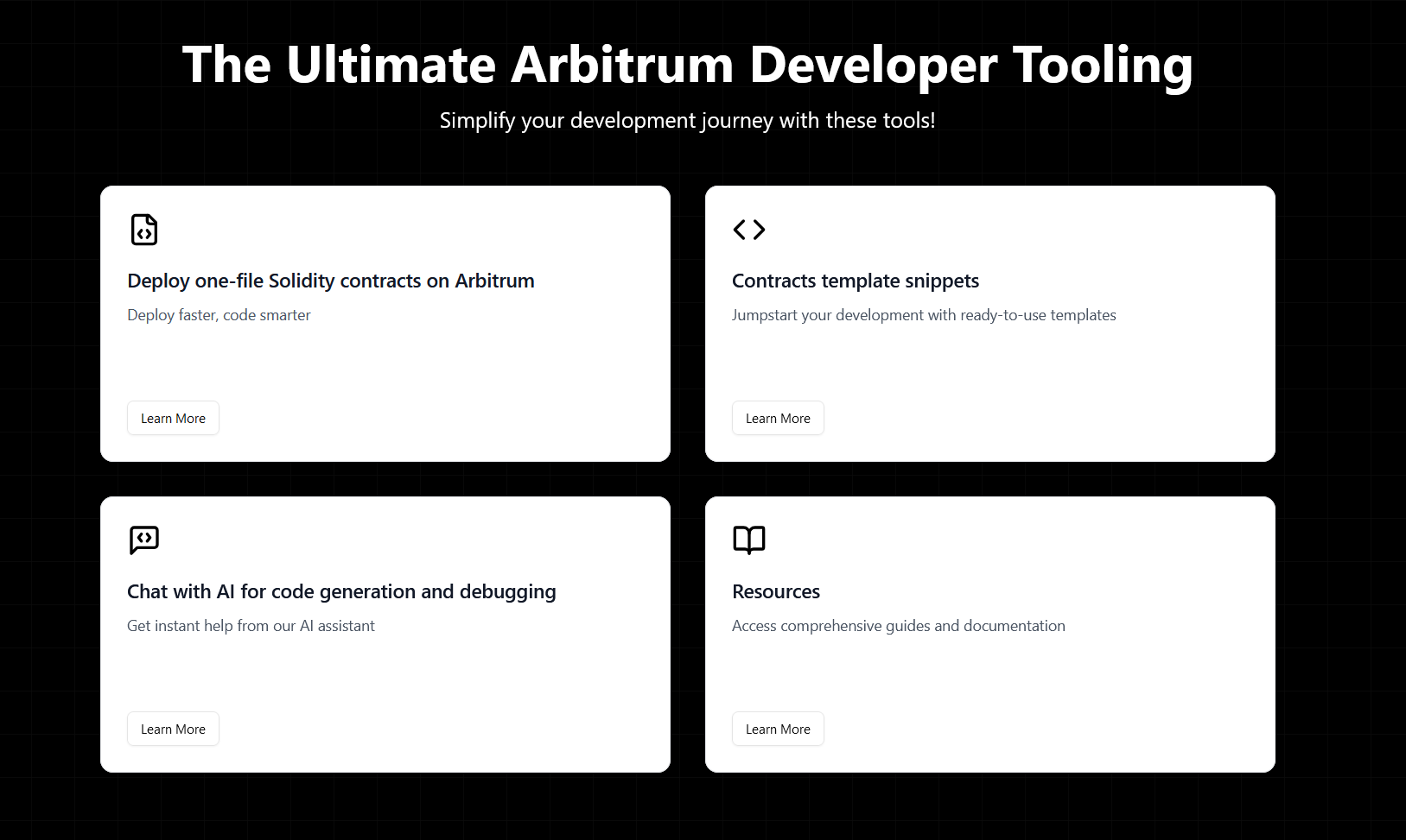 Arbitrum Dev Help